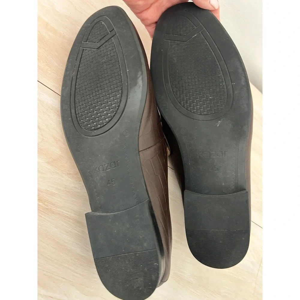 Kazar brown leather